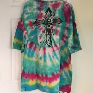 Route 6 Cycles Tied Dyed 3XL Graphic T-shirt